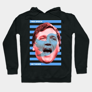 Go Tucker Free Speech Blue Version Hoodie